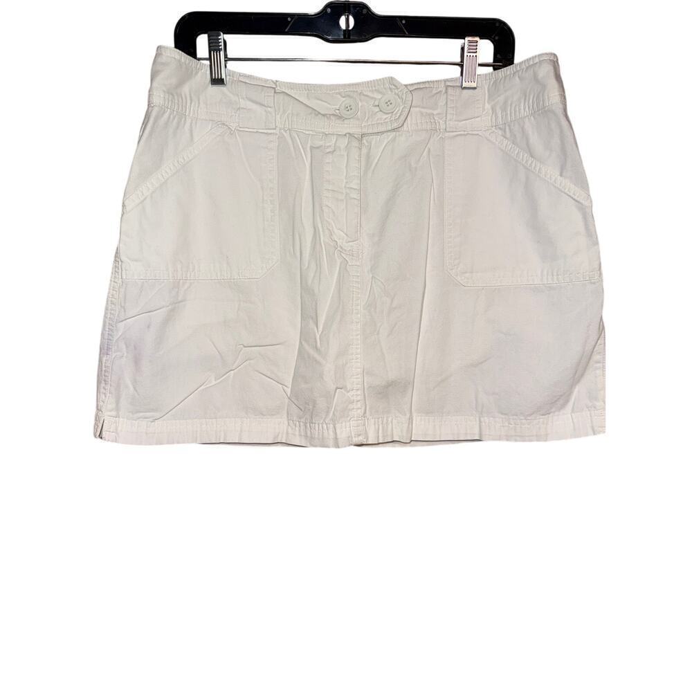 NY & CO skort skirt white size 12
